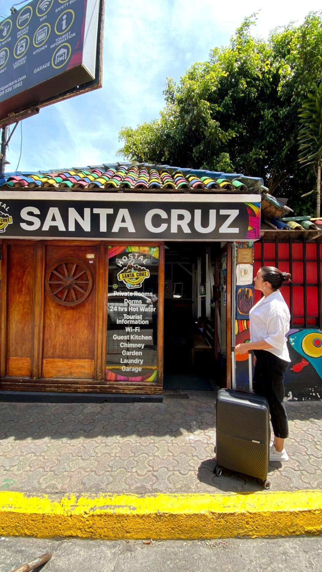 Santa Cruz Backpackers Hostal バーニョス エクステリア 写真