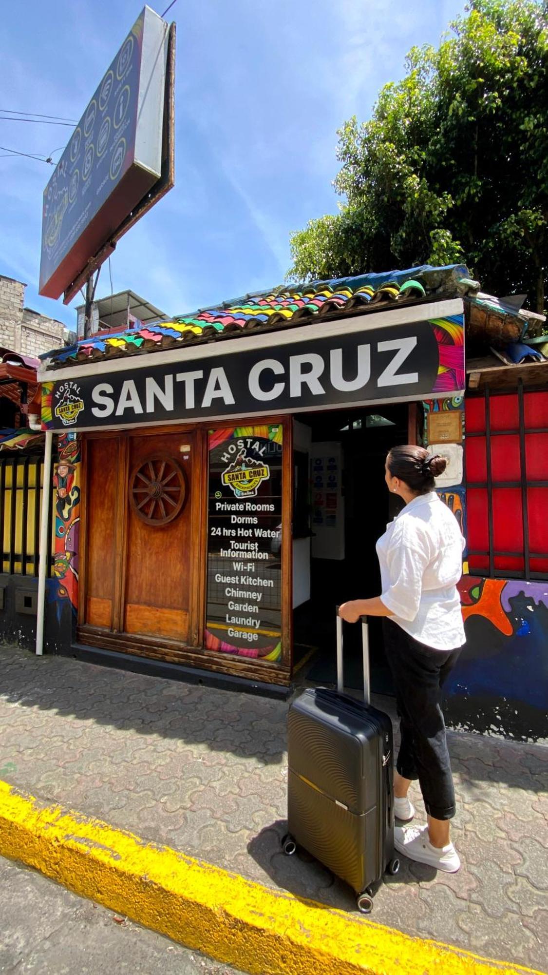 Santa Cruz Backpackers Hostal バーニョス エクステリア 写真